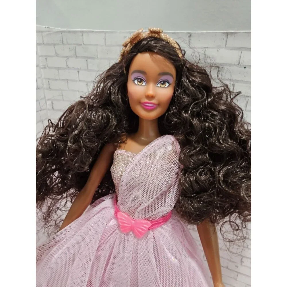 Dream Ella Let's Celebrate Yasmin Pink & Gold Glitter AA Fashion Doll Rare